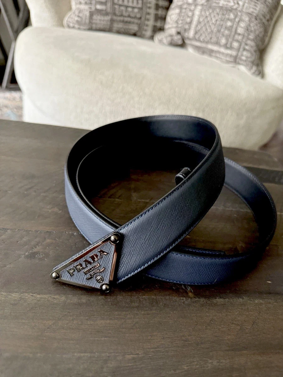 PRADA Blue Belts for Men for sale | eBay