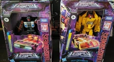 Transformers Legacy Decepticon Menasor, Dragstrip, Wild Rider, #1 & #2. Deluxe.