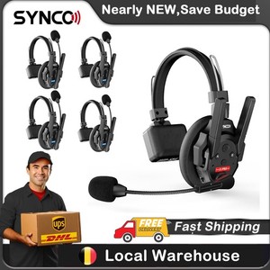 SYNCO XTALK XPRO5 Drahtloses Gegensprech-Headset 2,4 GHz System 500 m/1640 ft