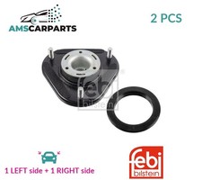 TOP STRUT MOUNTING CUSHION SET FRONT 185481 FEBI BILSTEIN 2PCS NEW