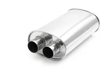 Vibrant 10535 StreetPower 2.5″ Dual‑In/Out Muffler (Universal)