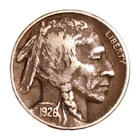 1926 Buffalo Nickel Visible Horn Darker ~VF Details Full Date