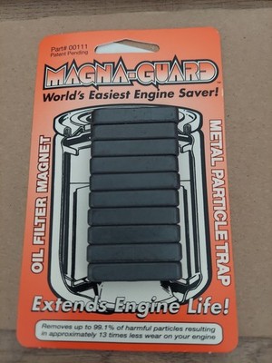 MAGNA-GUARD Oil Filter Magnet METAL PARTICLE TRAP 10 magnets New