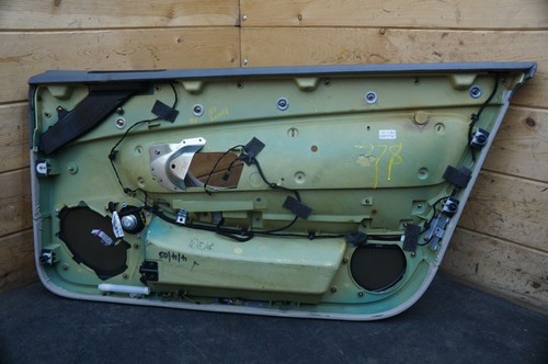 Left Door Trim Panel Grey Tan 3W3867015 OEM Bentley Continental Gt 2003-2010 - Picture 3 of 8
