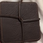 Saddleback Leather Saddleback Leather Club Dark Brown Leather Coaster Set — photo 3