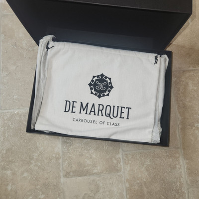 De Marquet Night & Day Genuine Leather Bag Made In Italy