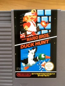 SUPER MARIO BROS / DUCK HUNT - CARTOUCHE 100% ORIGINALE NINTENDO NES PAL B FRA