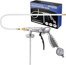 Air Rust Proofing Undercoating Gun Gauge 22 Wand Nozzle Spray Truck Bed Liner