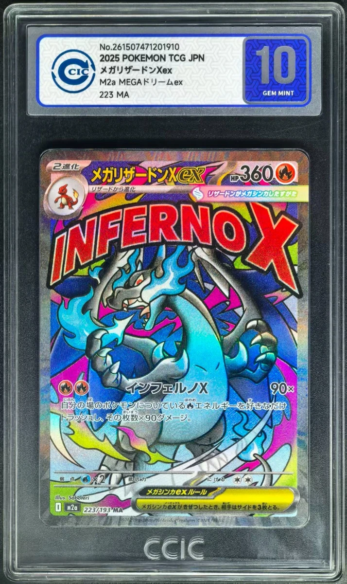Charizard Pokémon TCG Nintendo Metal Individual Collectible Card