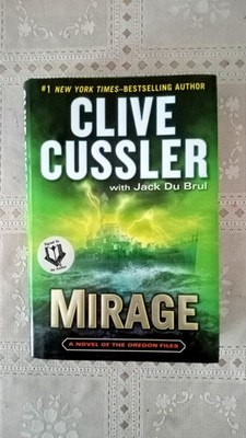 Mirage by Clive Cussler with Jack Du Brul (2013, 1st Ed,. Hardcover) Signed