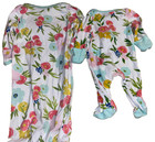 JC+1G Newborn CLOUD ISLAND Floral Fields Jersey Knit Infant Gown & Sleeper Set — photo 4