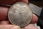 1889-P Morgan Silver Dollar BU with some interesting die cracks