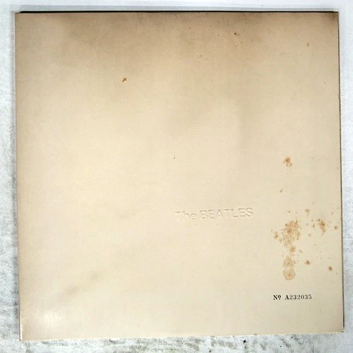 BEATLES WHITE ALBUM APPLE AP8570 Japan VINYL 2LP