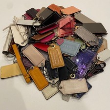 COACH Tag Charm 100 Pieces Set Key Ring Keychain Accessory Y2K Vintage Japan