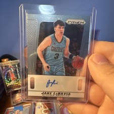 Panini Prizm Deca 2024-25 Signatures Auto Jake LaRavia Grizzlies PDS-LAR