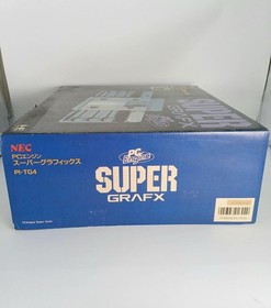 NEC PC-Engine Super GRAFX PI-TG4 Boxed Tested Free Shipping 2156-3