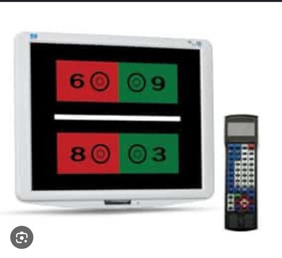 Essilor CS550 E 19'' Digital Chart- Brand New