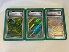 Bulbasaur, Ivysaur, & Venusaur ex SIR Pokemon Scarlet & Violet 151 CGC 10