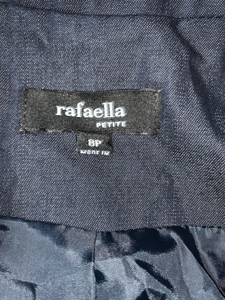 Blazer vaquero elástico manga larga Rafaella usado para mujer (talla 8P) Foto 2 de 4