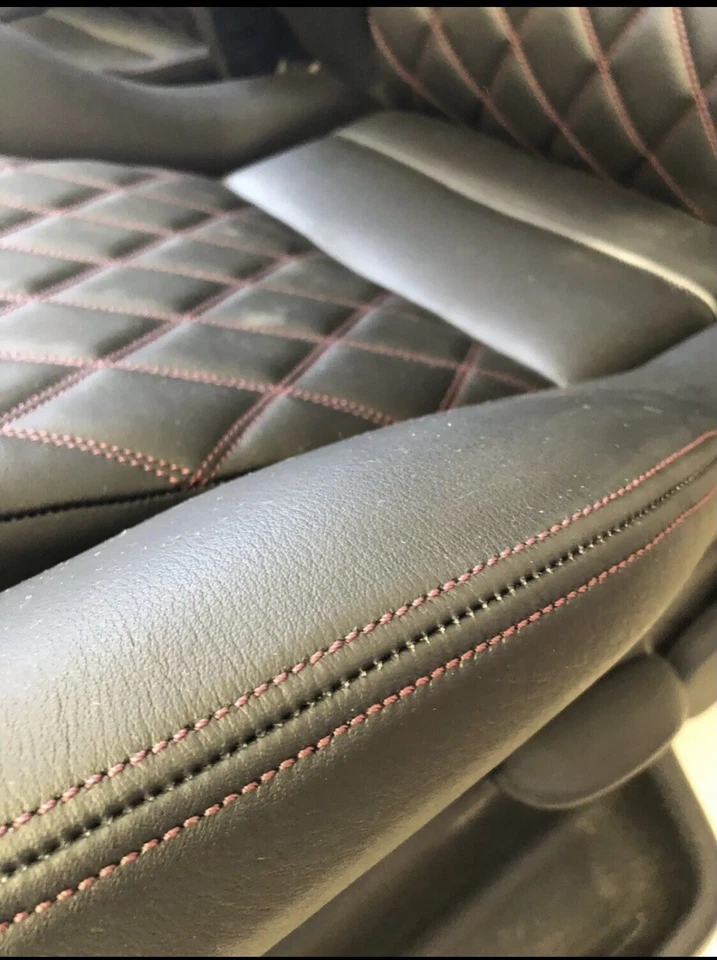 VW Golf 3 4 Cabrio Ledersitze Neubezogen Komplett Colour Concept GTI Edition - Bild 4 von 4