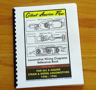 Gilbert American Flyer - Locomotive Wiring Diagrams - Reference Book -  S-Gauge | eBay  American Flyer Wiring Diagrams    eBay