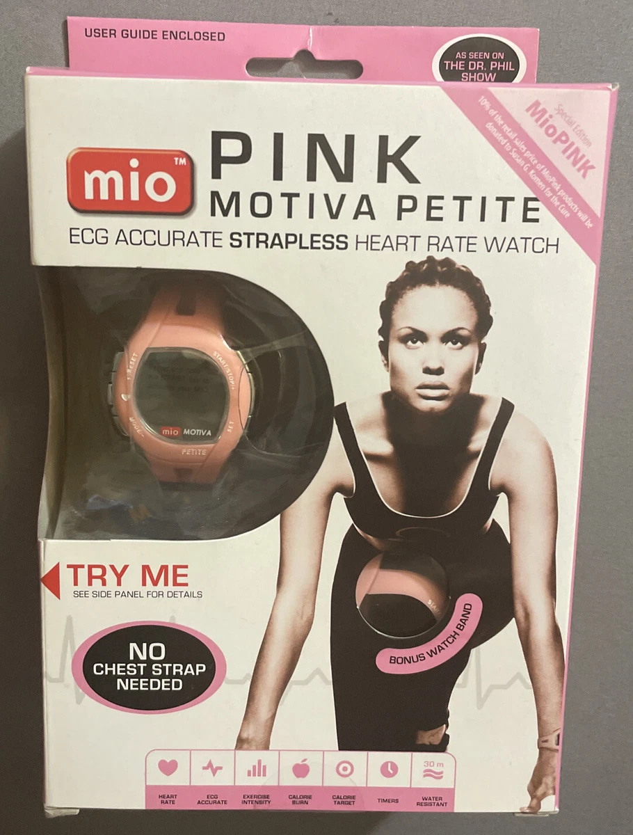 MiO Pink Heart Rate Monitor Fitness Heart Rate Monitors for  display picture 1