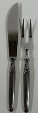 Wirths Solingen Retro Tranchierbesteck Rostfrei Messer Gabel Besteck T89