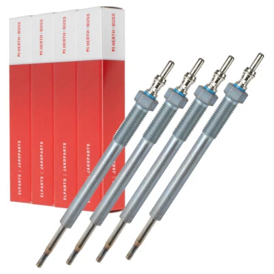 HERTH+BUSS JAKOPARTS 4x HERTH+BUSS Glühkerze für HYUNDAI TUCSON i30 i40 KIA CEED SPORTAGE 1.6 CRDi