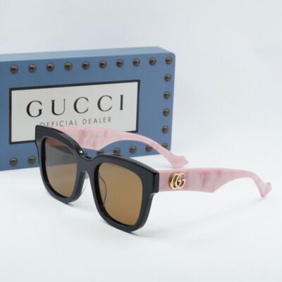BRAND NEW GUCCI GG0998S 005 Black/Pink/Brown Women Sunglasses Gucci GG0998S 005 Sunglasses - US main image 4