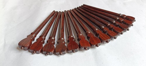 Lute Pegs Lutes Peg Set Of 13 Pieces Boxwood Ebony wood Rose Wood AAA Quality