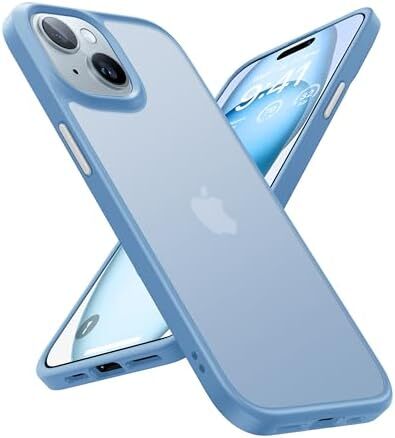 Diamond Clear Designed for iPhone 15 Case [Never Yellowing] [Military Grade Anti-image