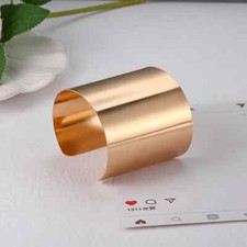 Women's Fashion Bracelets Wide Cuff Silver Gold Colors Jewlery A1-6
