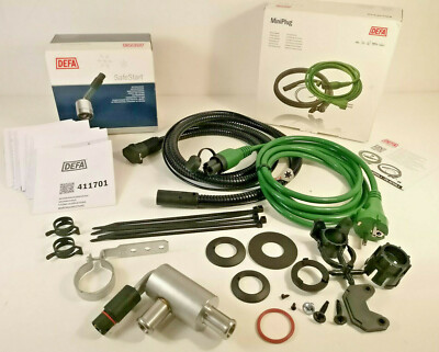 Engine Heater KIT 230V DEFA 411701 for AUDI VW 1.9TDI MERCEDES VOLVO and MORE