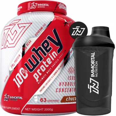 WHEY ISOLAT 2000g Wheyprotein  Eiweißpulver  Eiweiss + Shaker