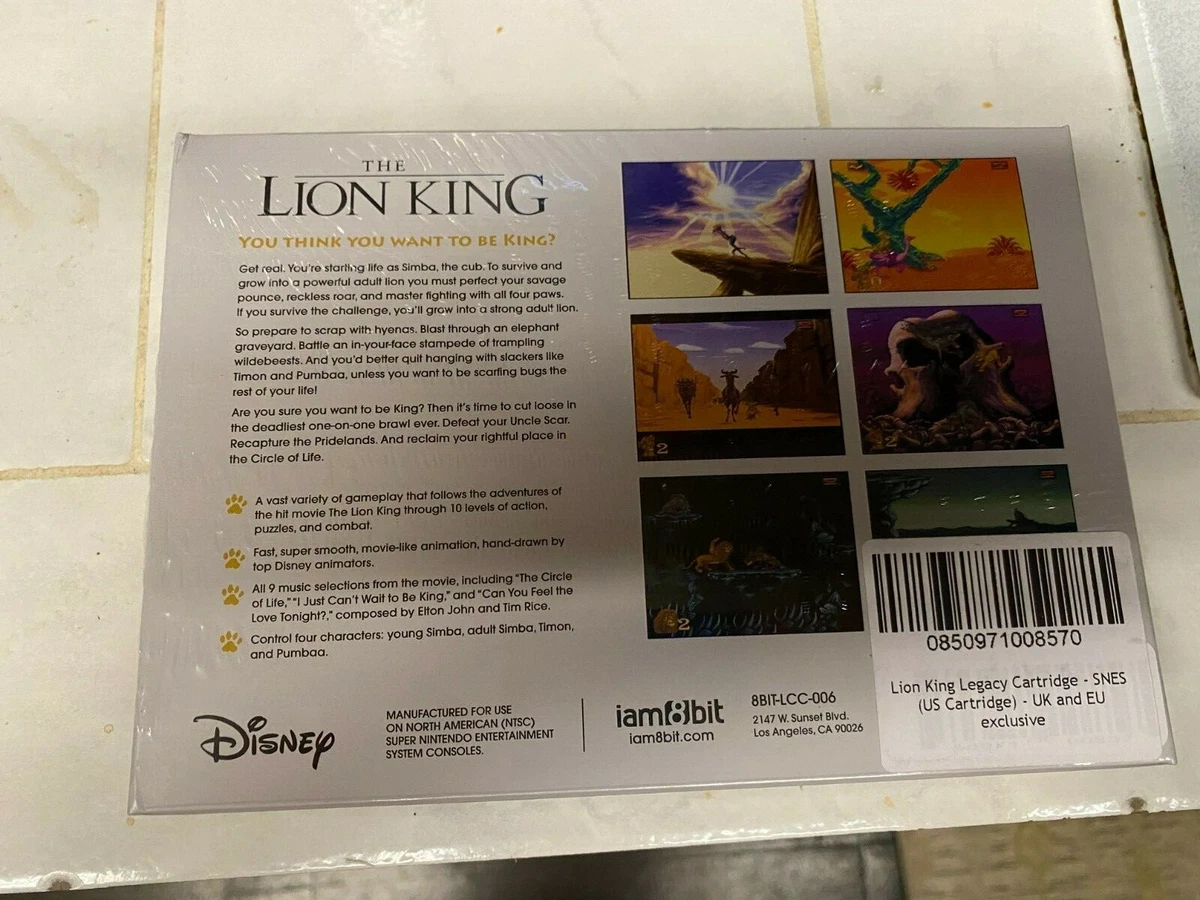 iam8bit  The Lion King - Legacy Cartridge Collection - iam8bit