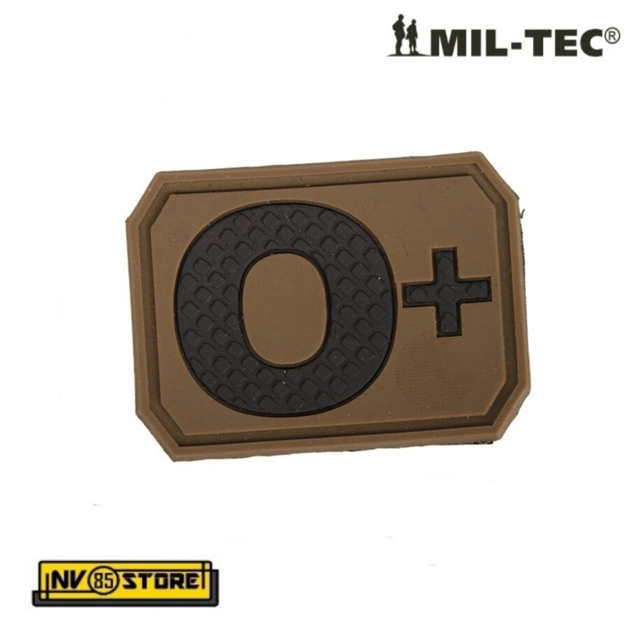 Patch 3D In Plastica Gruppo Sanguigno AB Colore Verde OD - MILTEC - Foto 6