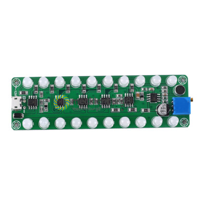 1X RGB LED Music Spectrum Display Analyzer Voice Audio Level Indicator VU