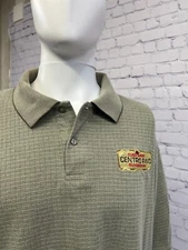 Cuesta Rey Centro Fino Sun Grown Cigars 0BEIGE Polo Shirt JC Newman Men's XL
