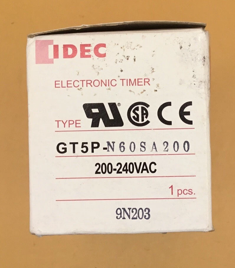 IDEC GT5P ELECTRONIC TIMER 200-240VAC - Image 3 of 4
