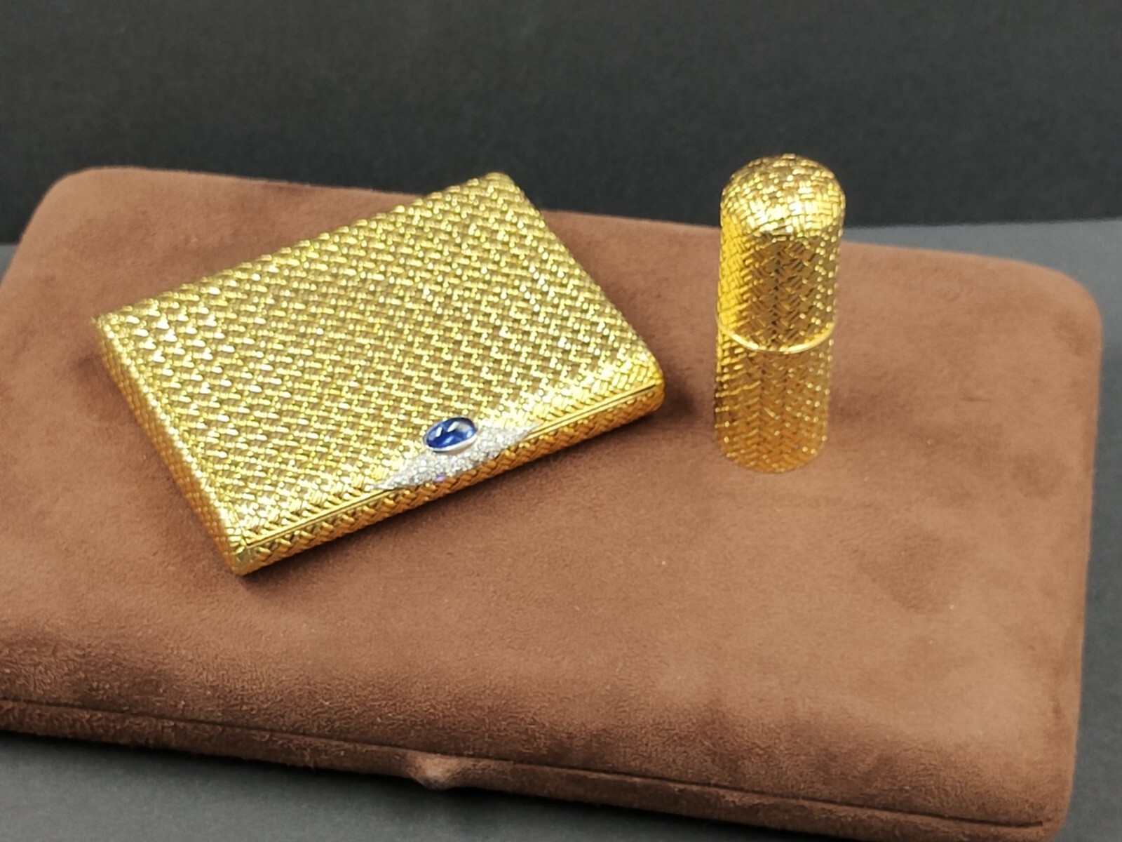 A 18k gold lipstick case. - Bukowskis