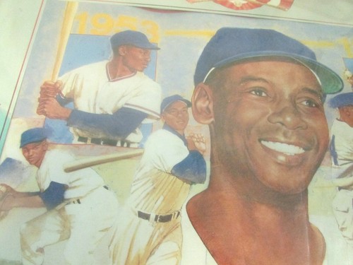 Seagram's 7 MLB Chicago Cubs Ernie Banks Mirrored Sign, New - Picture 4 of 7