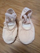 Capezio 2037W Pink Stretch Canvas Soft Ballet Shoes Hanami RUN SMALL