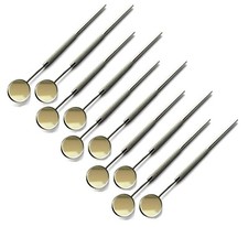 100 espejos dentales de acero inoxidable para instrumentos quirúrgicos espejo #5