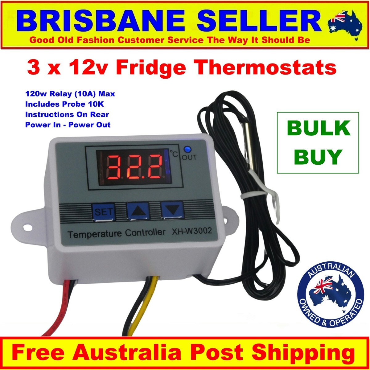 Temperature Controller Freezer Lagering Device Temperature Controller Refrigerator & Freezer ...