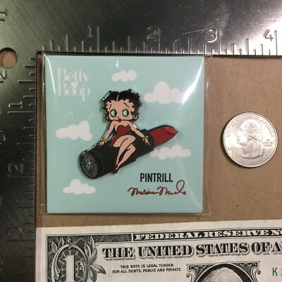 Betty Boop Pintrill Lipstick Black 2017 Melissa 