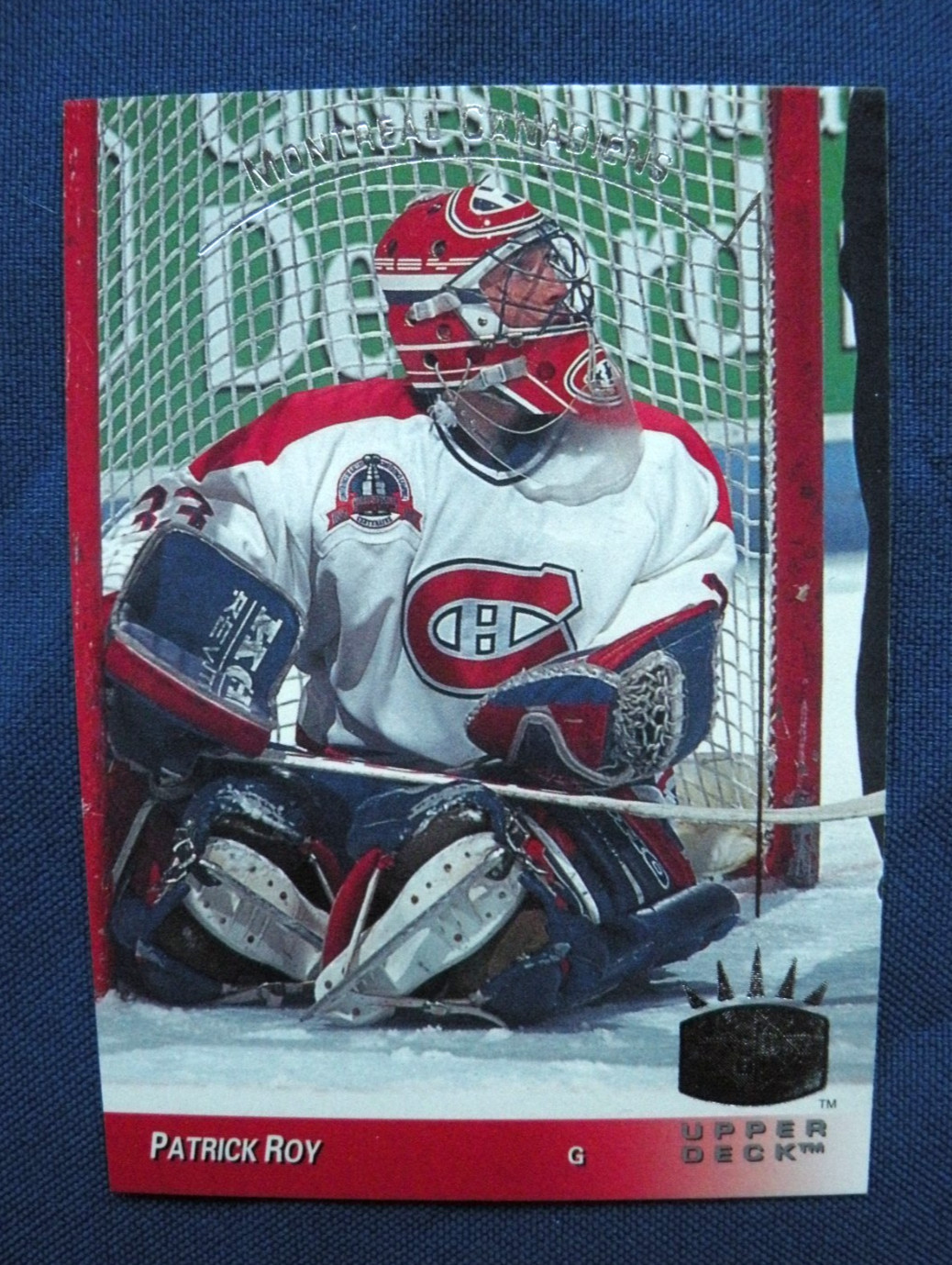 1993 Upper Deck SP Hockey Patrick Roy Montreal Canadians #81