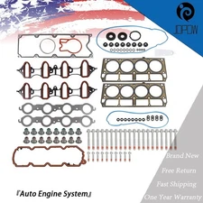 Head Gasket Set W/ Bolts For Chevrolet Tahoe Silverado GMC Yukon 5.3L V8