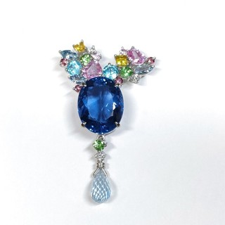 Jewelry Pendant Head Gold X Platinum 2338396