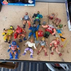 Vintage MOTU 1980's He-Man Toys Huge Lot Action Figures Weapons Play Set Old Fig