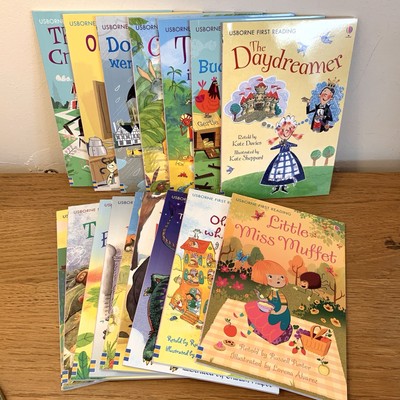 Usborne First Reading Level 2 Set 16 Taschenbücher